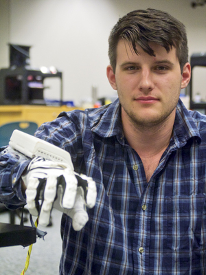 Ben Marggraf  is the founder and CEO of Contact, a company that has created a new glove that allows its wearer to kinesthetically communicate with a computer.